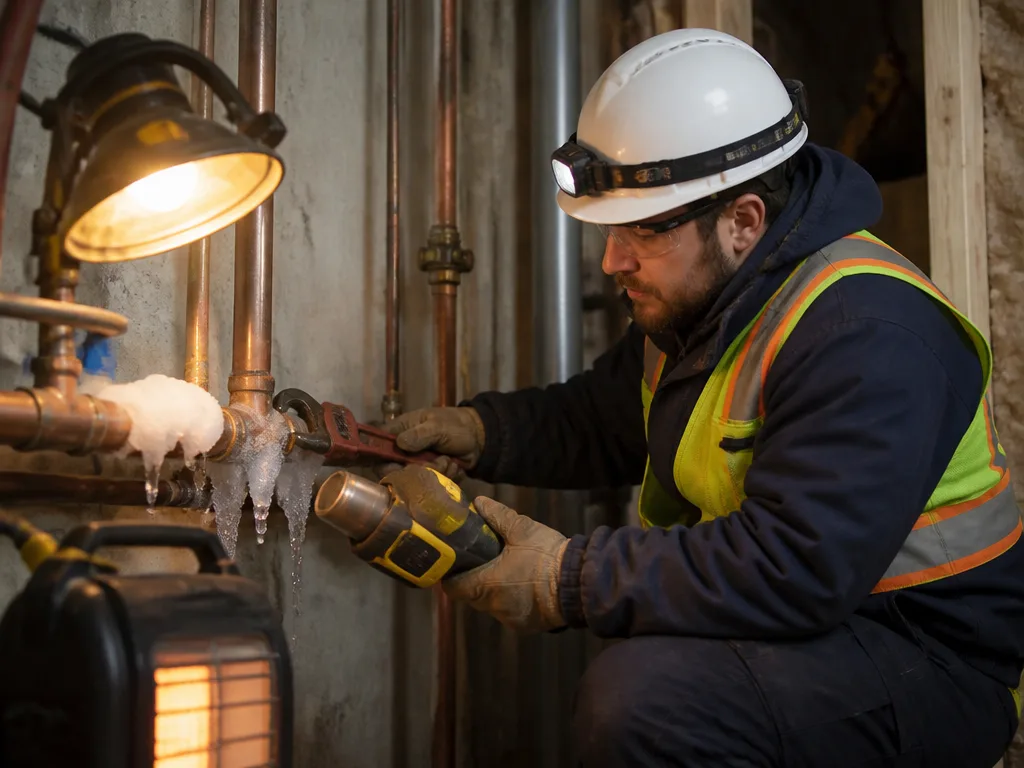 Frozen Pipe Repair